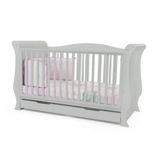 Sleigh Cotbed Grey Nursery Furniture Baby Accessories Ireland