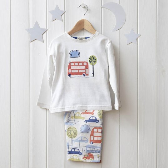 Baby Boy Beep Beep Car Pyjama_Cribs.ie