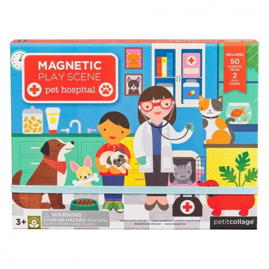 Pet Hospital Magnetic Play Set